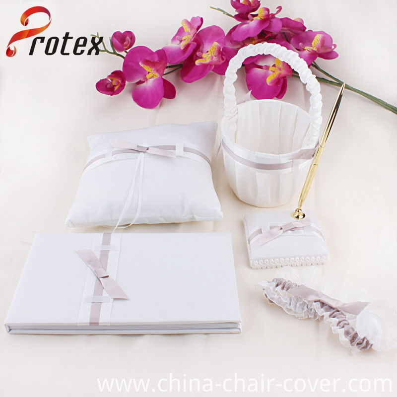 2015 Latest Wedding Handmade Flower Basket for Flower Girl